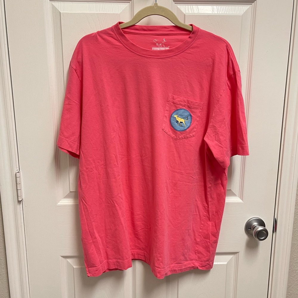 Bird Dog Bay Pink Pocket Tshirt